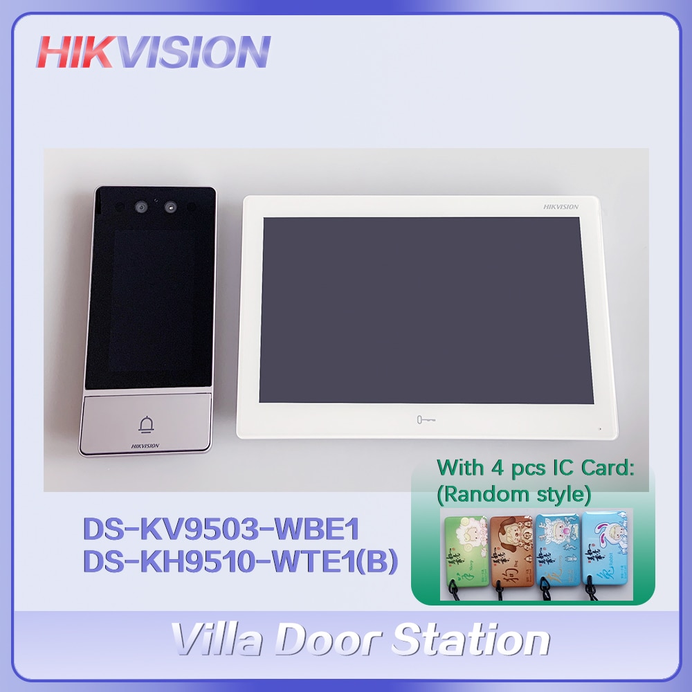 Hikvision ο ǳ ̼ ߿  DS-KH9510-WTE1 DS-KV9503-WBE1,  IP   ̼